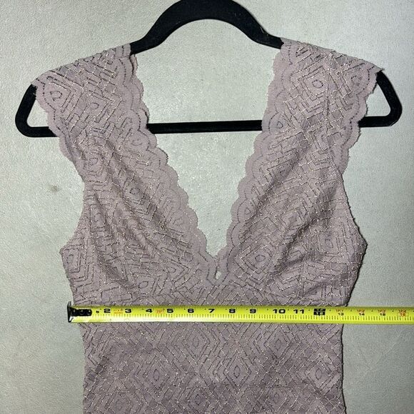 NWT MSRP $88 Free People Everyday Okay Thong Bodysuit Women's Size Small - Picture 11 of 11